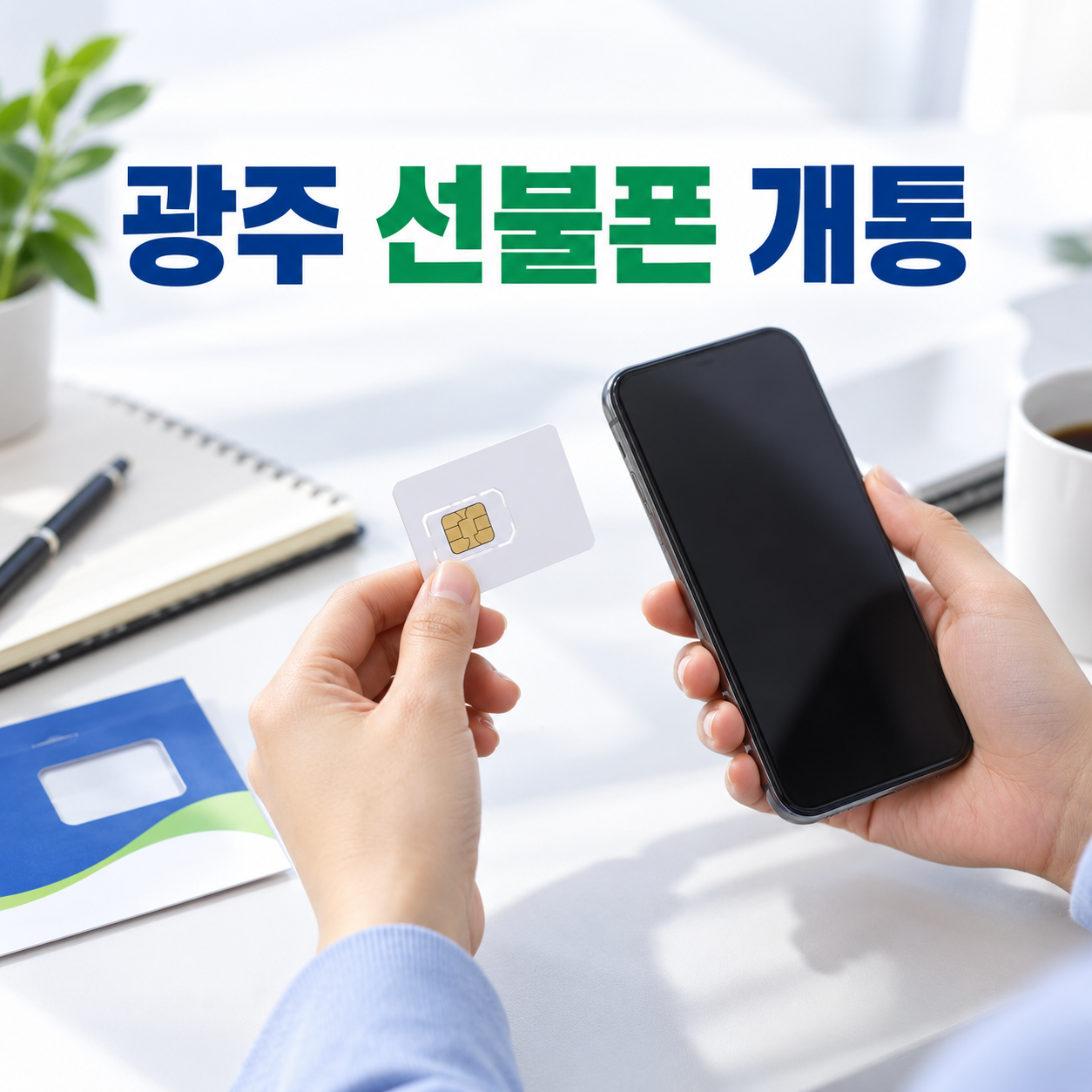 광주 선불폰 개통, 셀프개통과 방문개통 방법